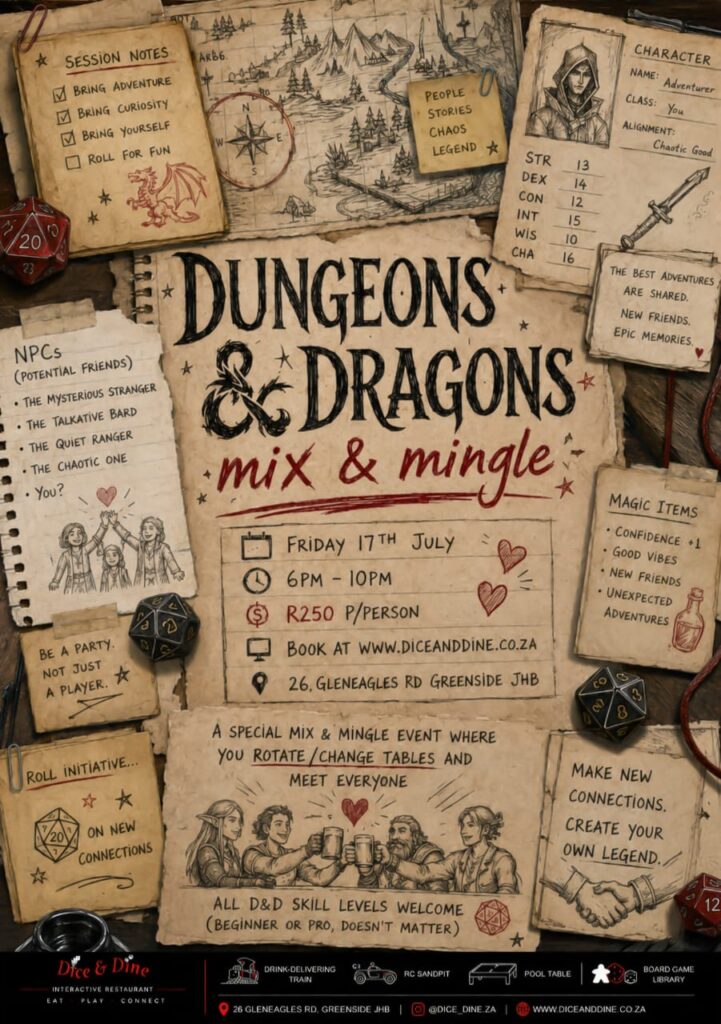 Dungeons & Dragons Mix & Mingle